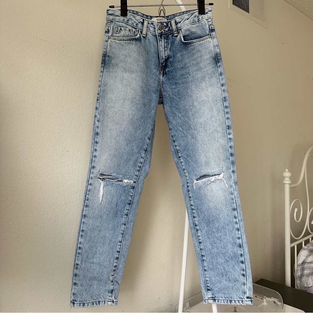Straight Leg Jeans